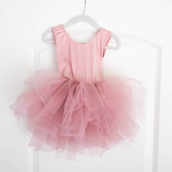 Mila & Rose Red Candy Cane Print Soft Girls Candy Cane Tutu Leotard main image 1